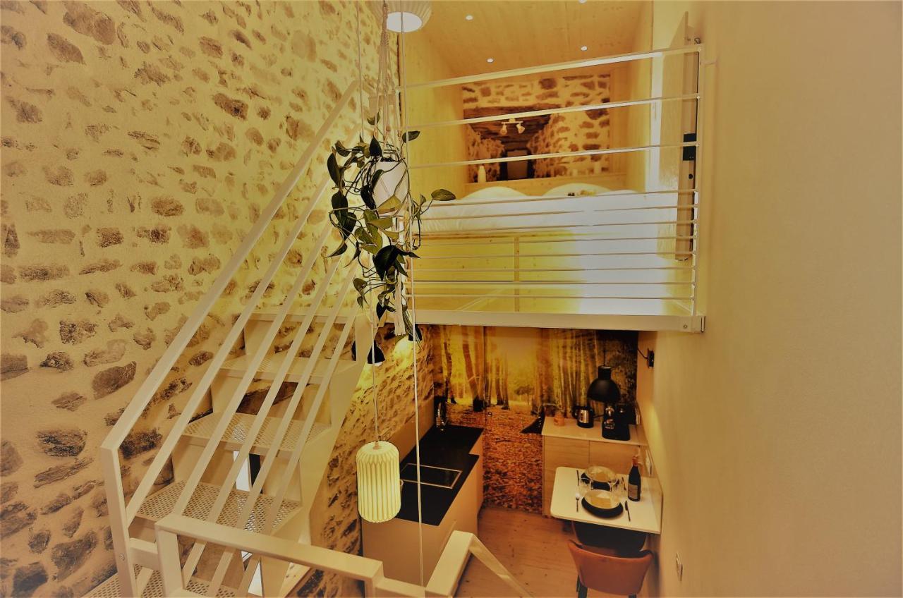Au Vingtain - Appartement & Spa Atypique Brindas ภายนอก รูปภาพ
